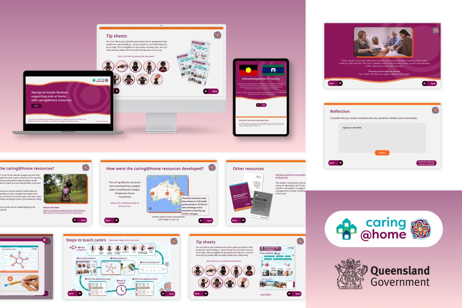 caring@home module for Aboriginal Health Workers